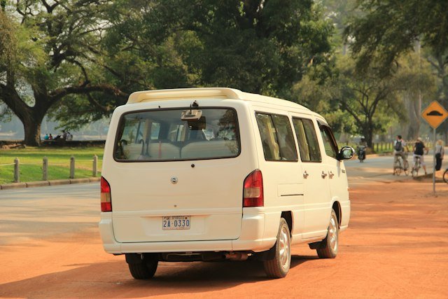 A wheelchair-accessible tro-tro
