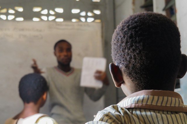 A science lab for Akatsi community school