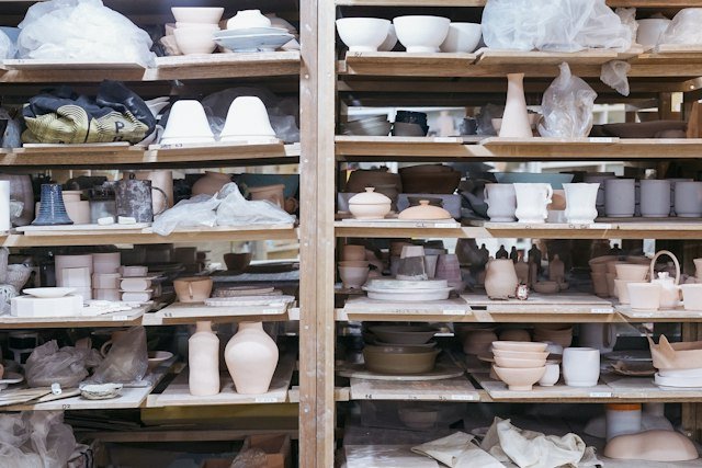 Clay & Colour: our ceramics studio's first kiln